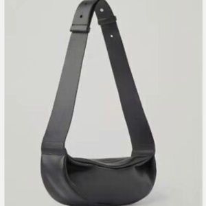 Women's COS Sheepskin Dumpling Bag Shoulder Strap Crossbody Armpit Chest Bag